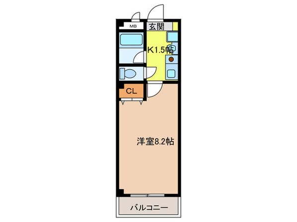 プリミエール小田井の物件間取画像